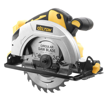 เลื่อยวงเดือนไร้สาย (พร้อมแบตเตอรี่) DELTON รุ่น MKT-693 TURBO FORCE 20V 12AH_0
